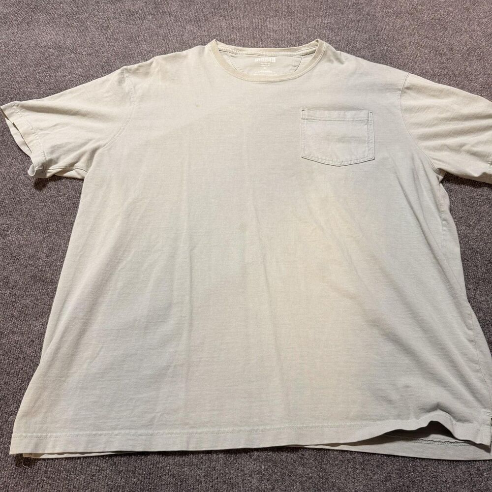 Duluth Trading Co Shirt Mens XL Gray Longtail T Relaxed Fit Pocket Tee